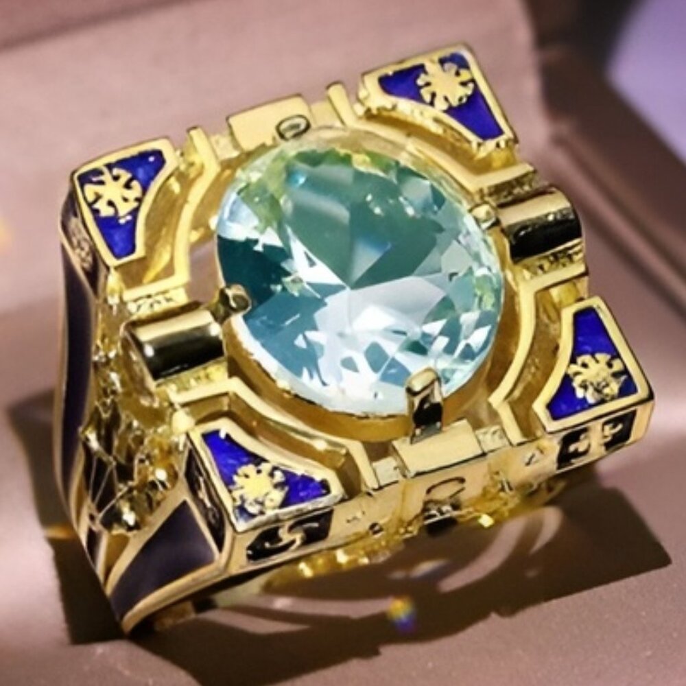 Enigmatic Insignia Ring: A Mysterious Conversation Starter
